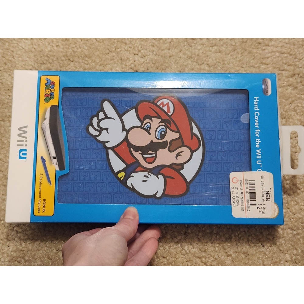 PDP Super Mario Hard Cover for Wii U GamePad